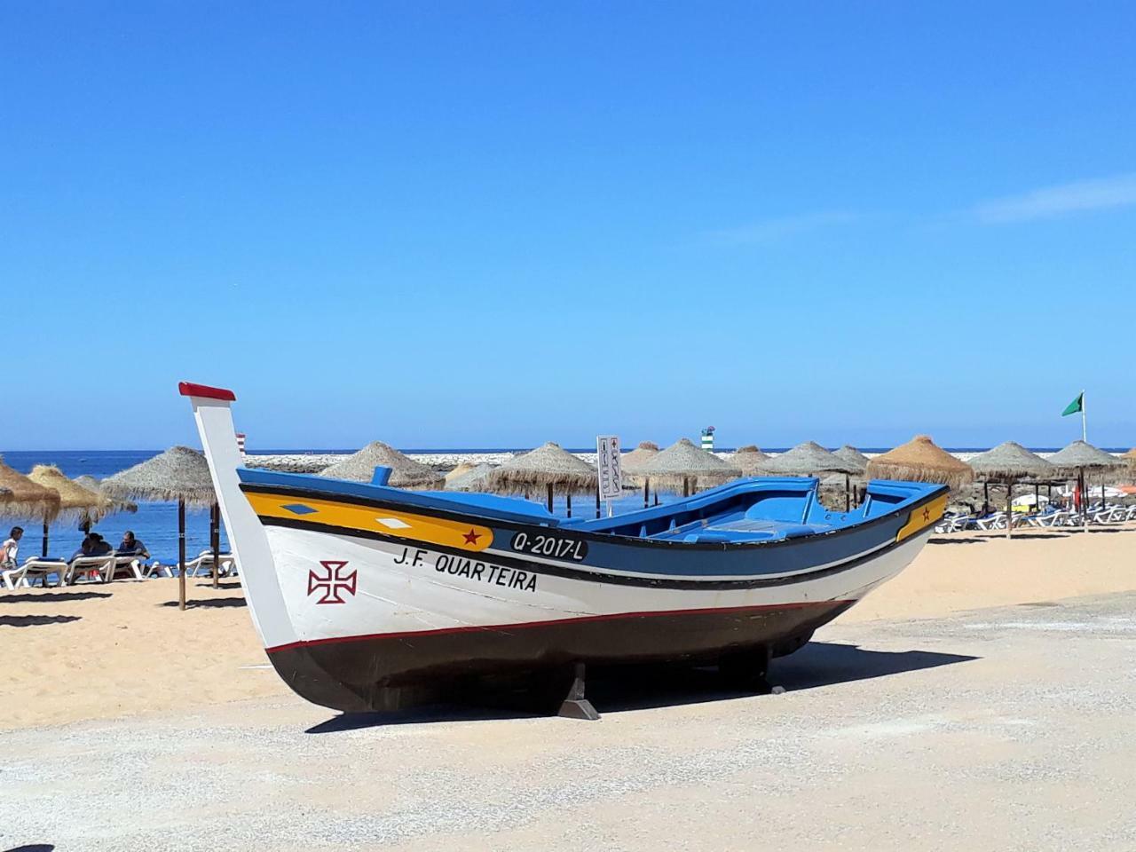 Abmar- Por-Do-Sol, Vista Mar, Remodelado, Wifi, 80Mt Praia Quarteira Luaran gambar
